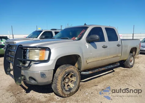 2008 GMC Sierra 2500Hd Sle2 z USA, uszkodzony, nr VIN 1GTHK23K98F124542
